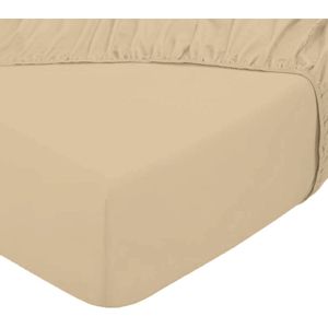 The Luxury Home Collection - Split Topper Hoeslaken - Luxe Comfort - Zand - 180x200/210/220