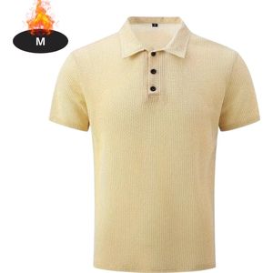 Bovista Poloshirt Heren - T-Shirt Heren - Shirt - Overhemd - Polo Shirt - Champagne - M