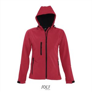 SOL'S - Women´s Hooded Softshell Jacket Replay L849 - Pepper Red - Jacks