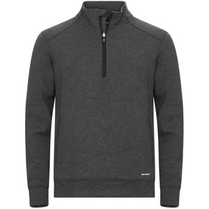 Cutter & Buck Pemberton Half Zip Heren 358434 - Antraciet Melange - 3XL