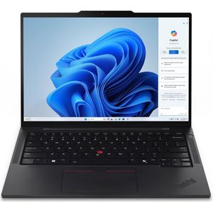 Lenovo ThinkPad T14s Gen 5 Intel Core Ultra 5 125U Laptop 35,6 cm (14"") WUXGA 16 GB LPDDR5x-SDRAM 512 GB SSD Wi-Fi 6E (802.11ax) Windows 11 Pro Engels Zwart