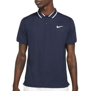 Nike - Court Victory Dry - Poloshirt - Obsidian/White