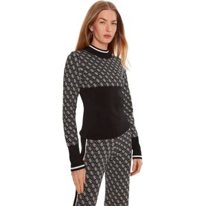 Guess - Trui met Ronde Hals - Zwart - Dames