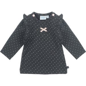 Feetje longsleeve AOP - Dots|Antra melange|MT. 62