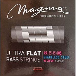 Magma BE170SUF Professionele Ultra Flatwound Bassnaren voor 4-snarige elektrische basgitaar, Medium