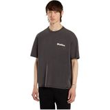 DICKIES Shirt 'Slayden'  donkergrijs / wit