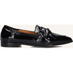 Notre-V - Model 5672 - Loafers - Zwart - Suède - Blokhak 2 cm