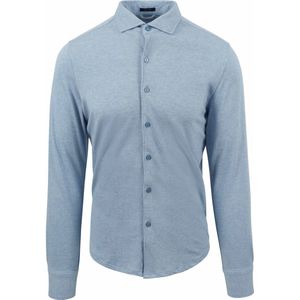 Dstrezzed Overhemd Kirk Blauw - Maat M - Heren - Overhemden Casual