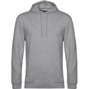 Hoodie French Terry B&C Collectie maat 5XL Heather Grijs