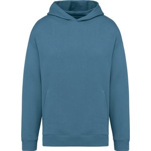 Native Spirit Ecologische uniseks oversized sweater met capuchon NS408 - Adriatic Blue - XXS