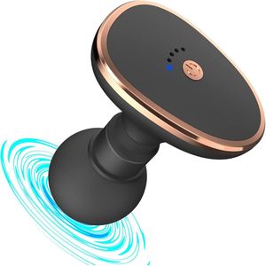 Massage Gun - Draagbaar Zakformaat - 3200 Draaibare - Oplaadbaar via USB - Fitness - Sport En Relax Massage - Krachtig En Draadloos - Geschikt Voor Spierherstel En Verlichting Van Rugpijn - Zwart