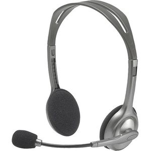 Logitech H110 dubbele 3,5 mm audiostekkers stereoheadset