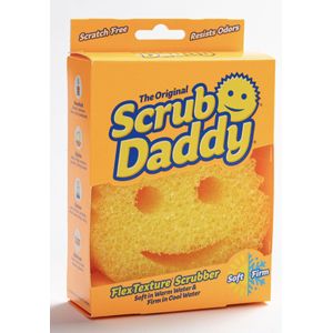 The orginal Scrub daddy | Schoonmaak spons | Geel | Kras vrij