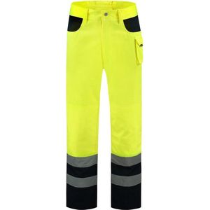Tricorp Worker EN471 Bi-color - Workwear - 503002 - Fluor Geel-Navy - maat 42