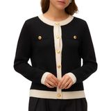 Vmoli - Gebreid Vest - O-hals - Lange Mouwen - Knoopsluiting - Regular Fit