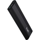Trust - 25806 - SDD-behuizing - Zwart - USB Type-C - 4 TB