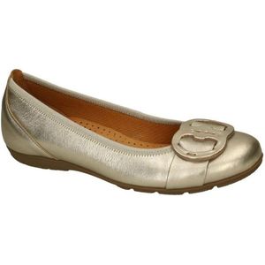 Gabor -Dames - goud - ballerina's & mocassins - maat 37.5