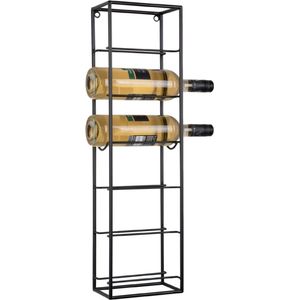 Present Time wijnrek Single Floor - zwart - 38x20x84.5cm – vtwonen