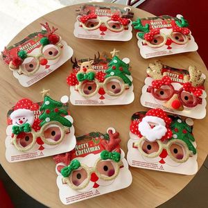 Kerstbril Met Baard - Santa Claus Set - 8-Delig Feestaccessoires - Snelle Transformatie - Comfortabele Pasvorm Voor Heel Gezin - Herbruikbare Kerstdecoratie