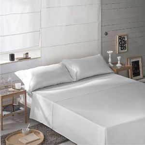 Bovenblad Naturals Wit (230 x 270 cm) (Bed van 150/160)