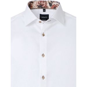 Venti Overhemd Kent Kraag Met Motief Modern Fit - XXL