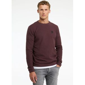 CHASIN' - Sal - Trui - Donkerrood - Regular Fit