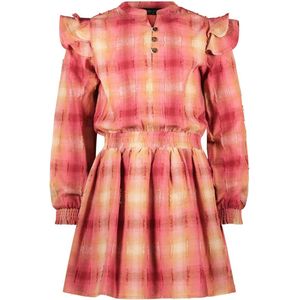 Like Flo - Jurk Marlou - Pink Check - Maat 110