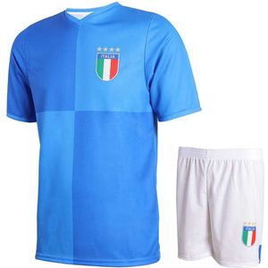 Italie Voetbaltenue Thuis 2024-2025 - Voetbaltenue Kinderen - Shirt en Broekje - Jongens en Meisjes - en Volwassene-S
