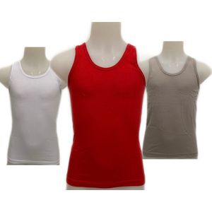 Embrator 3-stuks Jongens Hemdje mix2 maat 140/146