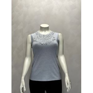 Mouwloze Dames Top - Grey