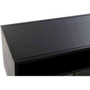 Tv-meubel DKD Home Decor Zwart Metaal Gouden (125 x 41 x 62 cm)