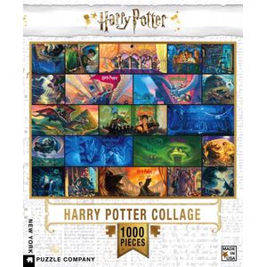 New York Puzzle Company - Harry Potter Harry Potter Collage - 1000 stukjes puzzel