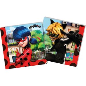 Vegaoo - 20 papieren Miraculous Ladybug servetten