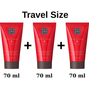 Rituals of Ayurveda - Travel Body Cream 3 x 70 ml = total 210 ml + Gift bag