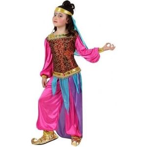 Buikdanseres 1001 nacht Arabisch verkleed kostuum voor meisjes - carnavalskleding - voordelig geprijsd 140
