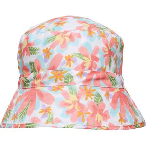 Snapper Rock - UV-buckethoed voor meisjes - UPF50+ - Hawaiian Luau - maat L (56CM)