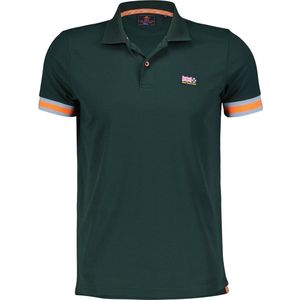 NZA New Zealand Auckland Korte mouw Polo shirt - 23BN101 Queenstown Hill Dgroen (Maat: XXXL)