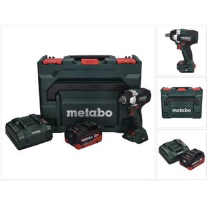 Metabo SSW 18 LT 300 BL accu-slagmoersleutel 18 V 300 Nm borstelloos + 1x oplaadbare accu 5,5 Ah + lader + metaBOX