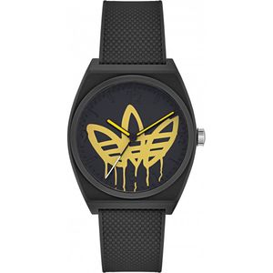 Adidas Originals Street Project Two AOST22038 Horloge - Kunststof - Zwart - Ø 38 mm