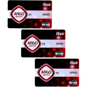 Iseo Libra (Argo) mastercard set Desfire
