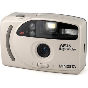 Minolta AF 35 Big Finder 35mm Zoom Point and Shoot Film Camera