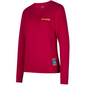 La Sportiva - Climbing On The Moon - Sweatshirt - Rood