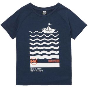 Helly Hansen Shield T-shirt Met Korte Mouwen Blauw 24 Months Jongens,Meisjes