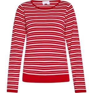 usha - Pullover - Gestreept - Met Ronde Hals - Lange Mouwen