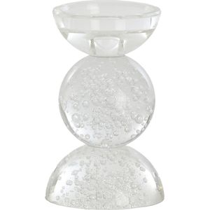 Kaarsenhouder - Glas - Transparant