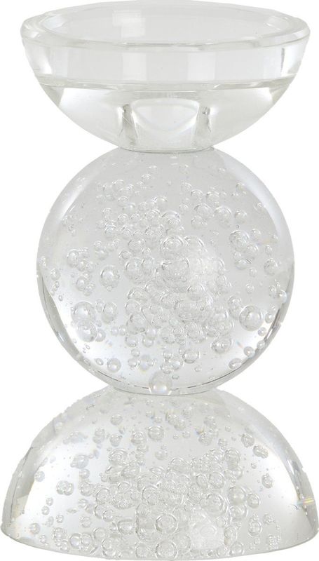 Kaarsenhouder - Glas - Transparant
