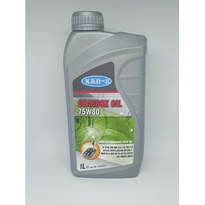 Kar-S Versnellingsbakolie - 75W80 - 1 liter