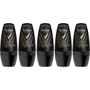 Rexona Men Motion Sense Sport Cool Deodorant Man - 5 x 50ml - Deodorant Roller - Deodorants