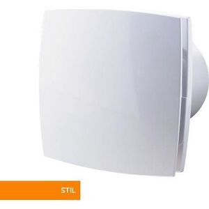 Badkamerventilator 125 mm Silent - wit