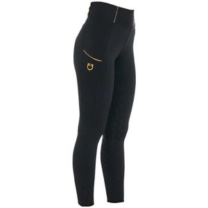 Equestro Classic Vrouwenleggings Zwart L Vrouw